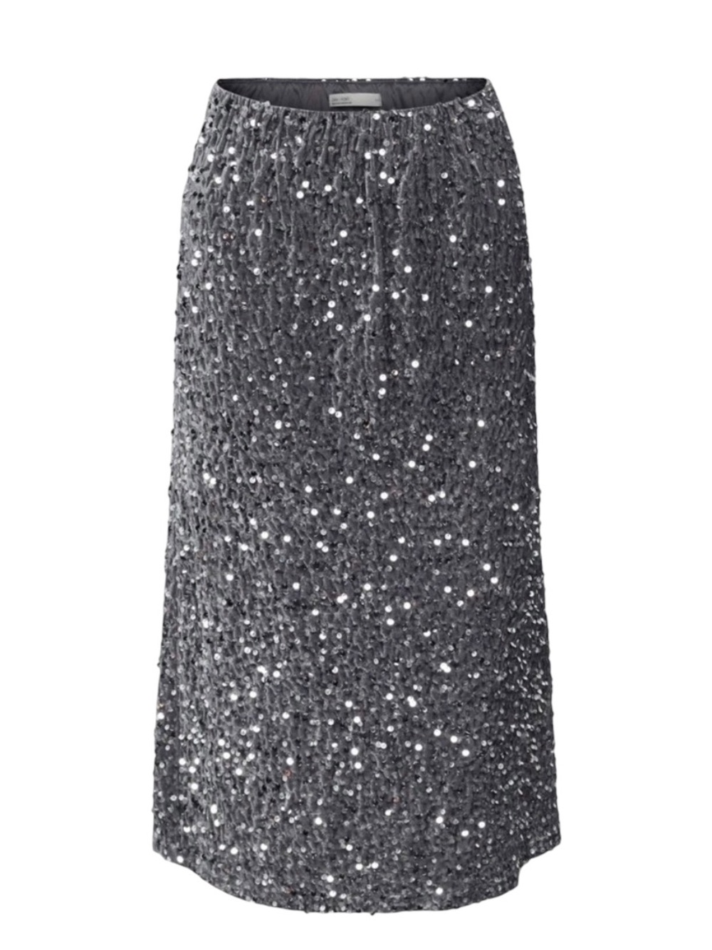OAK + FORT Sequin Midi Skirt Size Large NWT